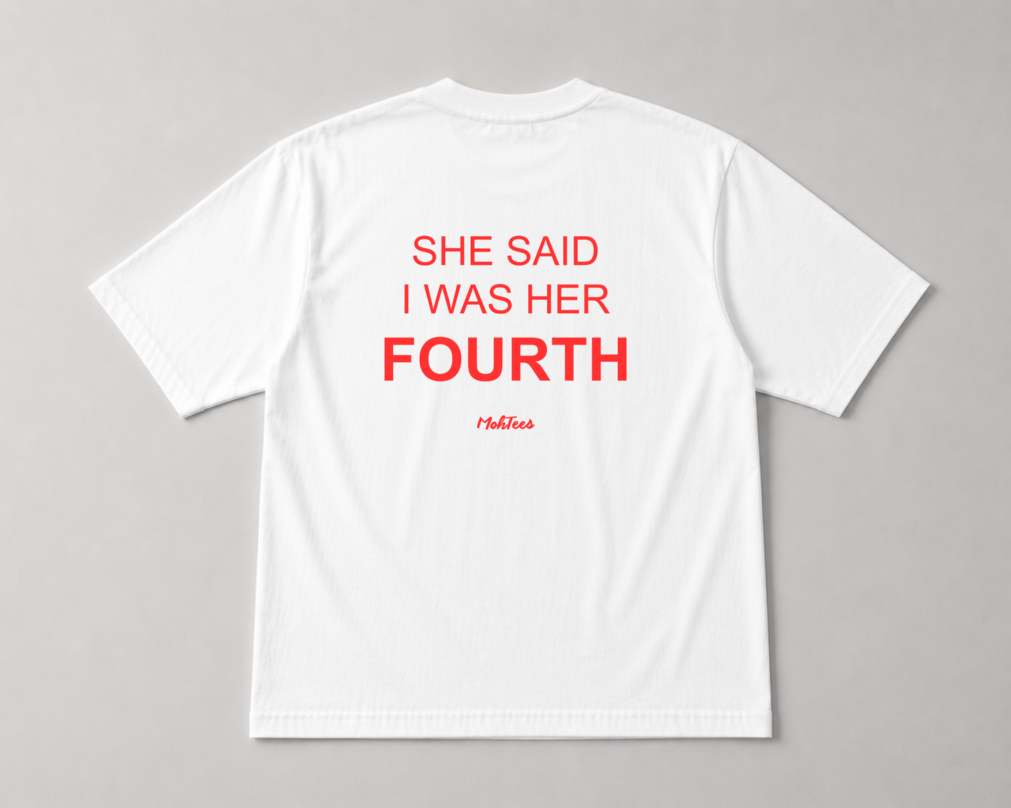 I Was Her 4th Tee