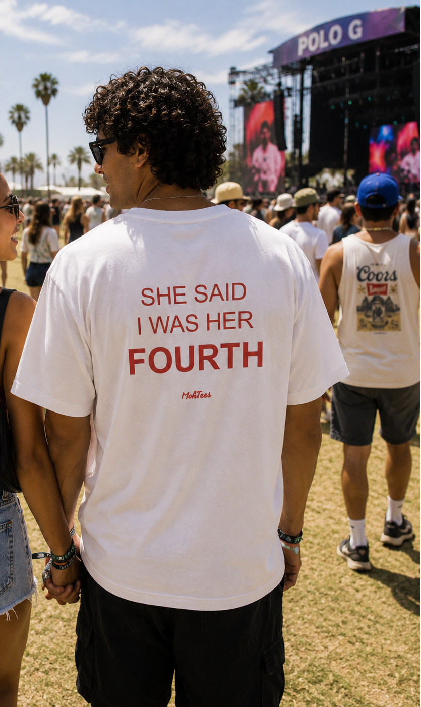 I Was Her 4th Tee