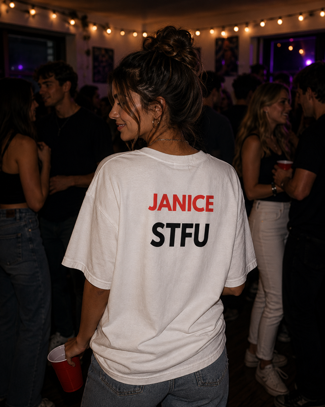 Custom Janice STFU Tee