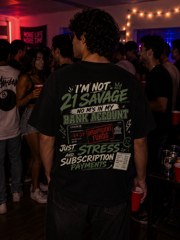 No M's in My Bank Account Tee