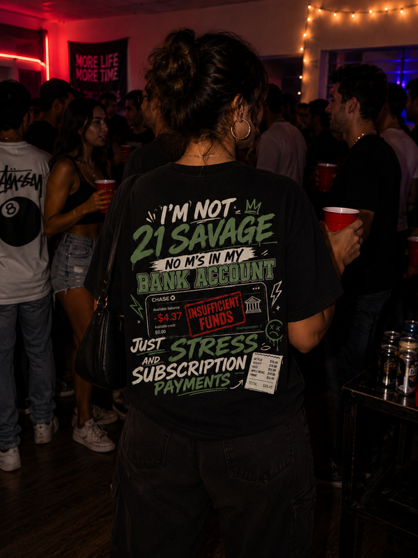 No M's in My Bank Account Tee
